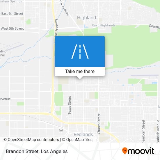 Mapa de Brandon Street