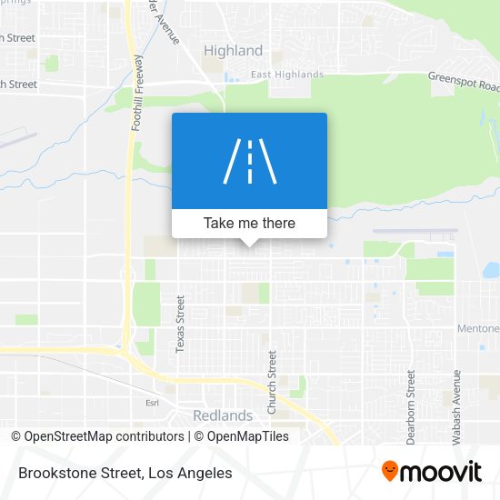 Mapa de Brookstone Street