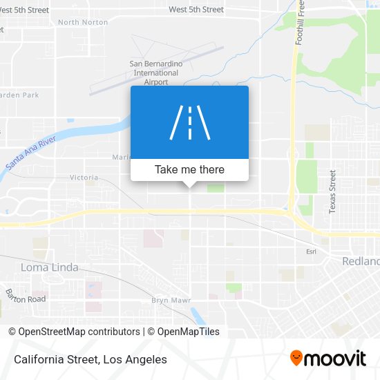 Mapa de California Street
