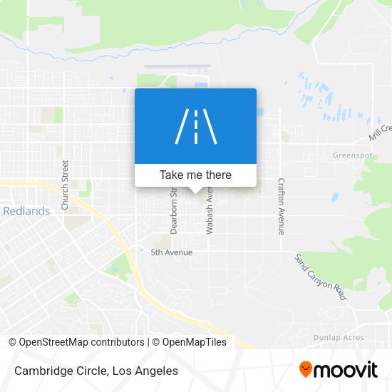 Mapa de Cambridge Circle