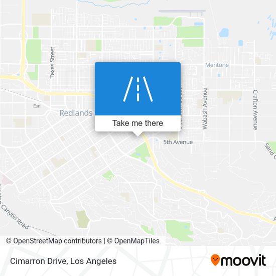Mapa de Cimarron Drive