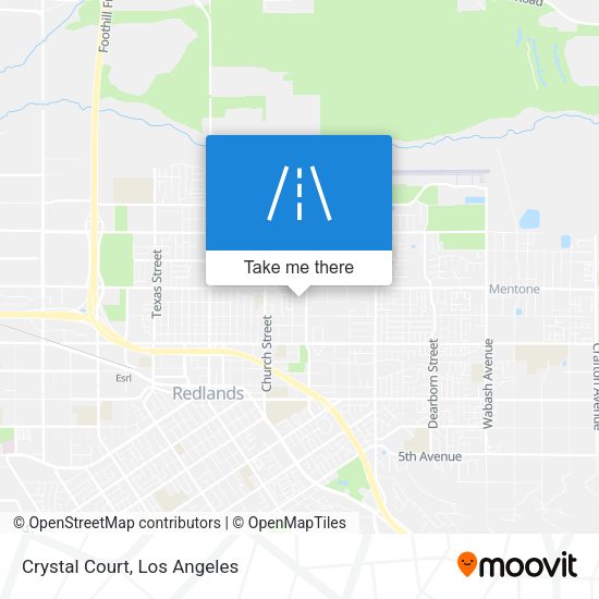 Mapa de Crystal Court