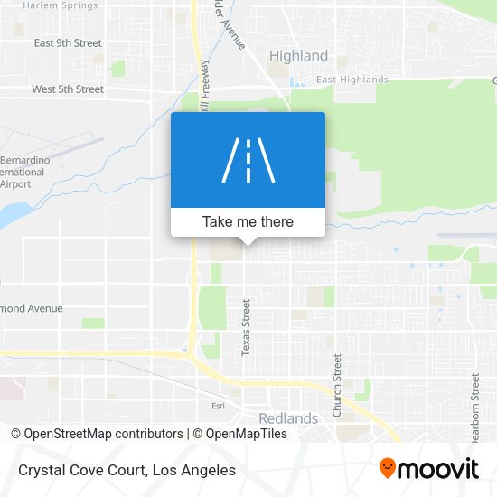 Mapa de Crystal Cove Court