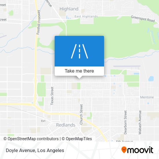 Mapa de Doyle Avenue