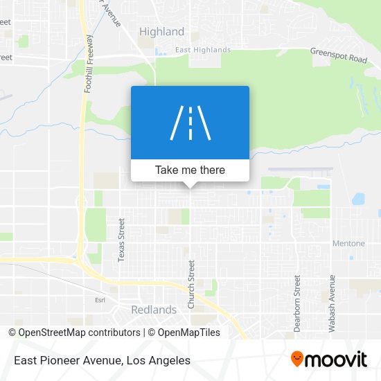 Mapa de East Pioneer Avenue