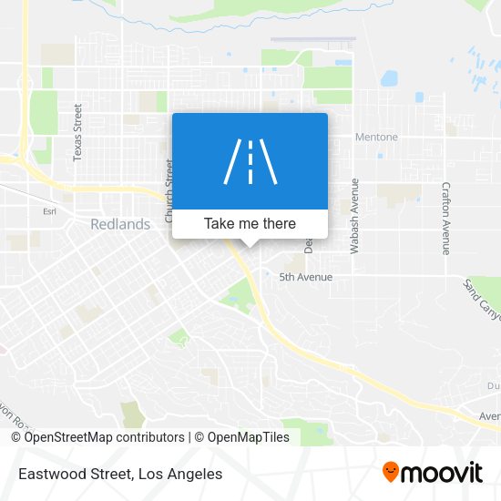 Mapa de Eastwood Street
