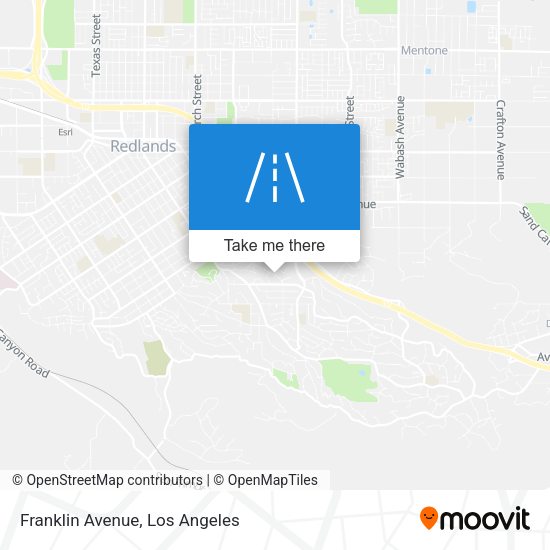 Franklin Avenue map