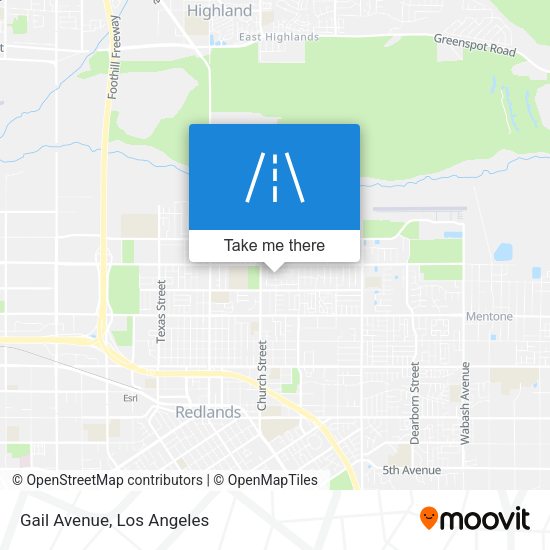 Mapa de Gail Avenue