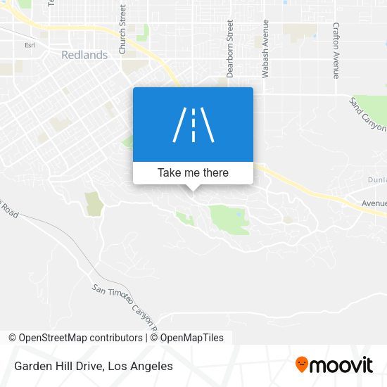 Mapa de Garden Hill Drive