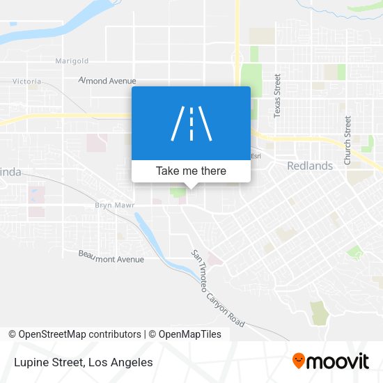 Mapa de Lupine Street