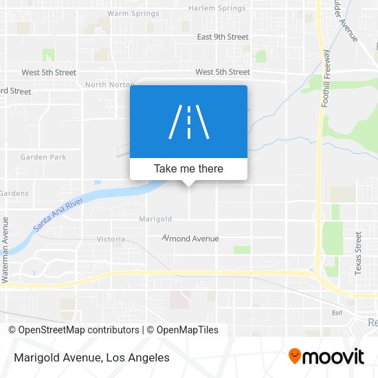 Marigold Avenue map