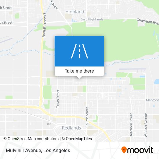 Mulvihill Avenue map