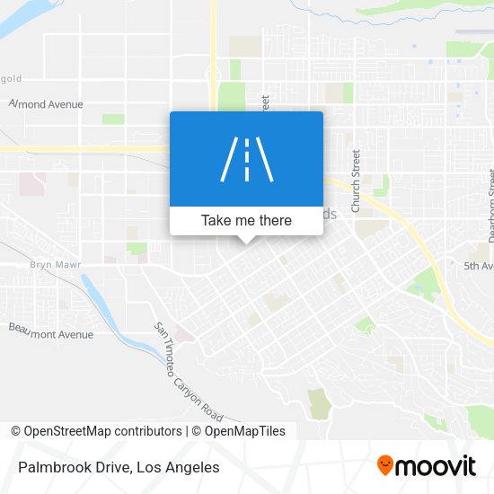 Palmbrook Drive map
