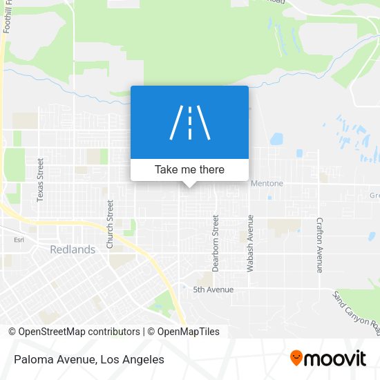 Mapa de Paloma Avenue