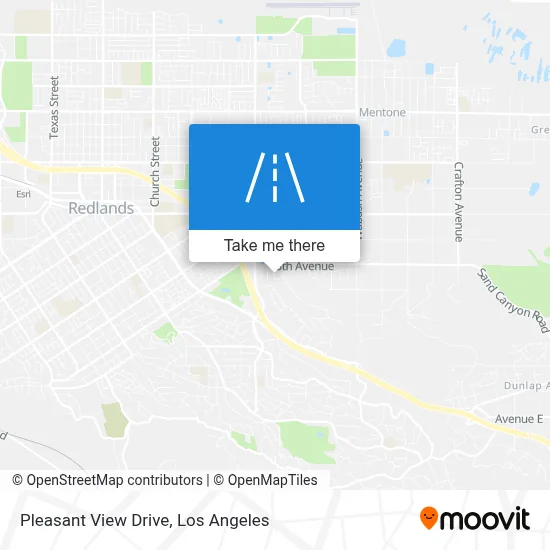 Pleasant View Drive map