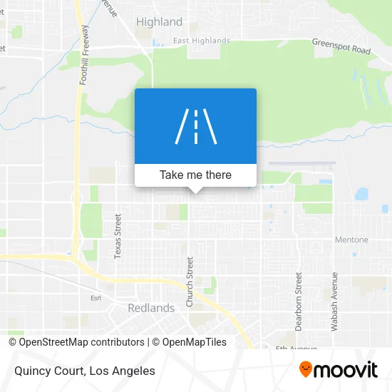 Quincy Court map