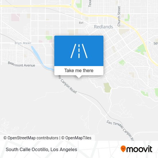 Mapa de South Calle Ocotillo