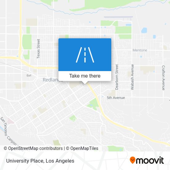 University Place map