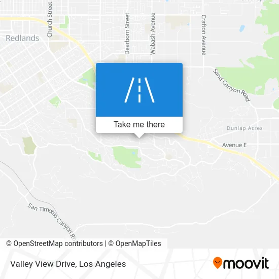 Valley View Drive map