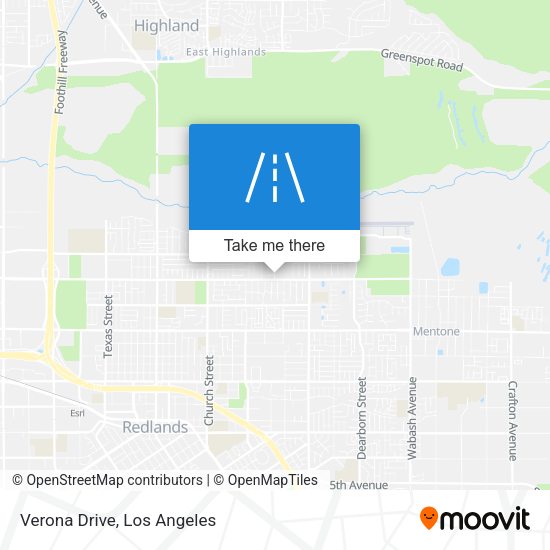 Mapa de Verona Drive