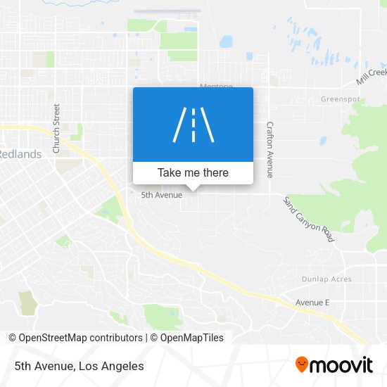 Mapa de 5th Avenue