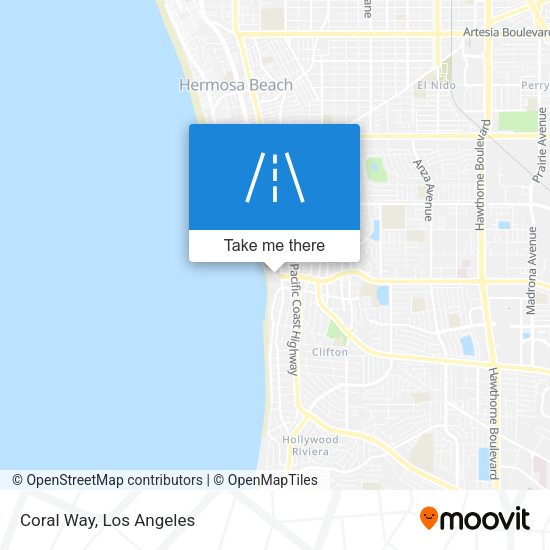Mapa de Coral Way