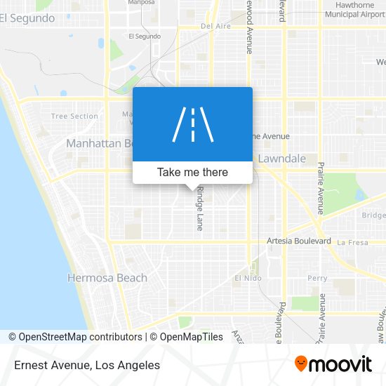 Mapa de Ernest Avenue