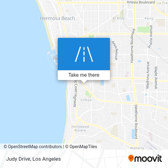 Judy Drive map