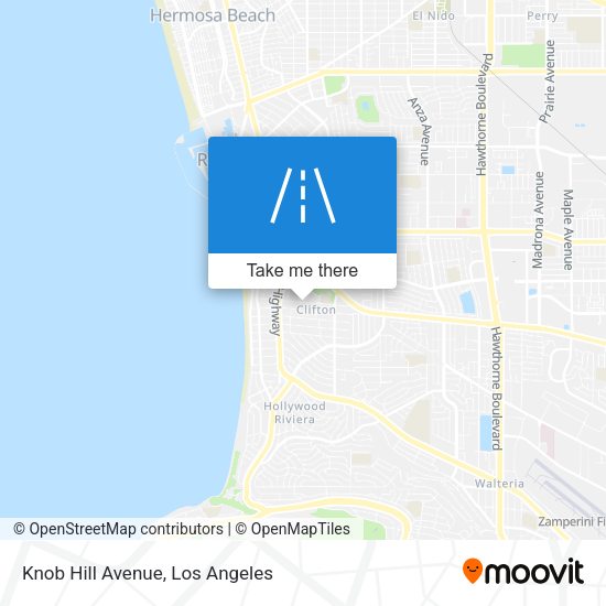 Knob Hill Avenue map