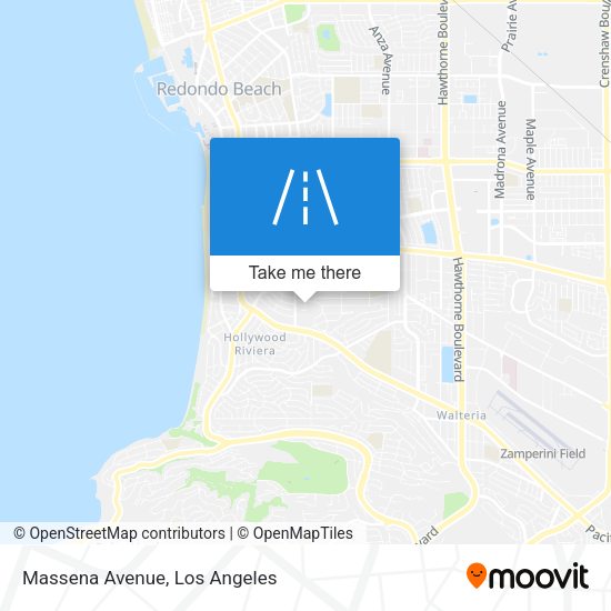 Mapa de Massena Avenue