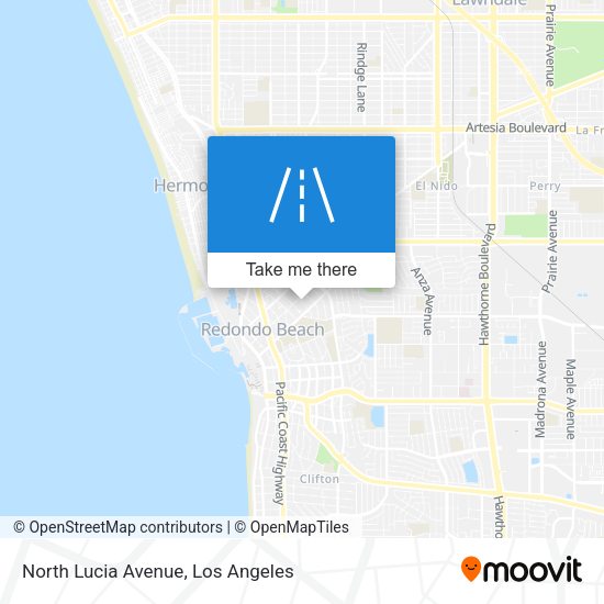 Mapa de North Lucia Avenue