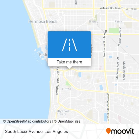 Mapa de South Lucia Avenue