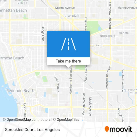 Spreckles Court map
