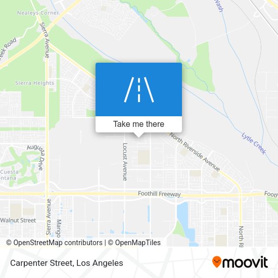 Mapa de Carpenter Street