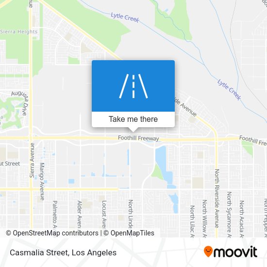 Mapa de Casmalia Street