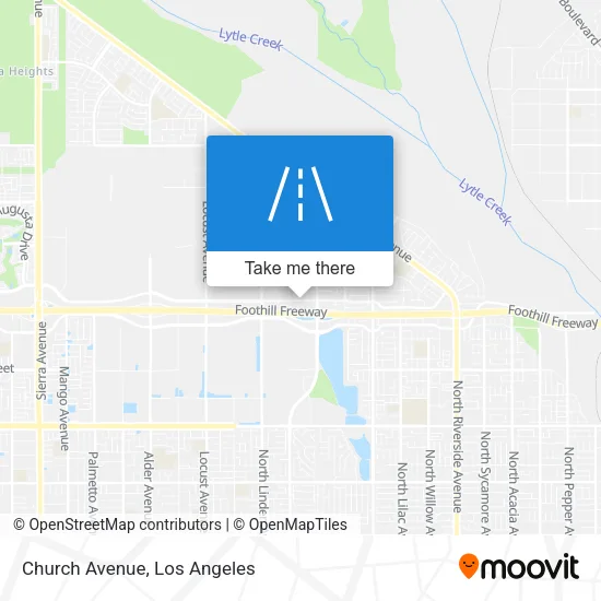 Mapa de Church Avenue