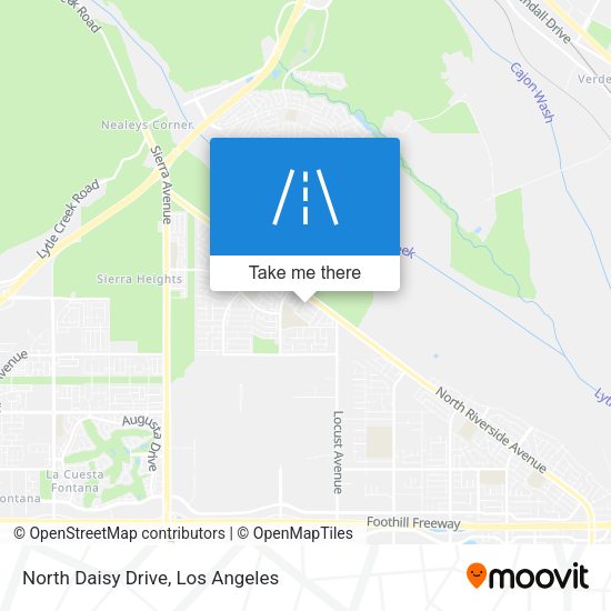 Mapa de North Daisy Drive