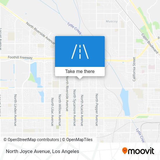 Mapa de North Joyce Avenue