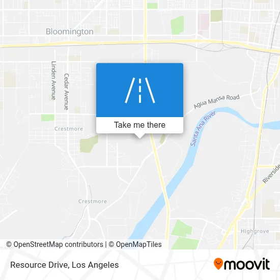 Resource Drive map