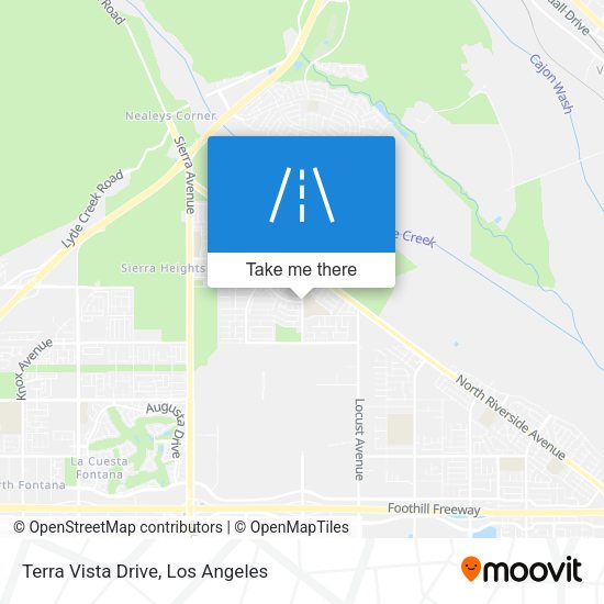 Terra Vista Drive map