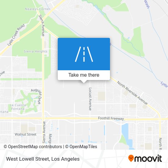 Mapa de West Lowell Street