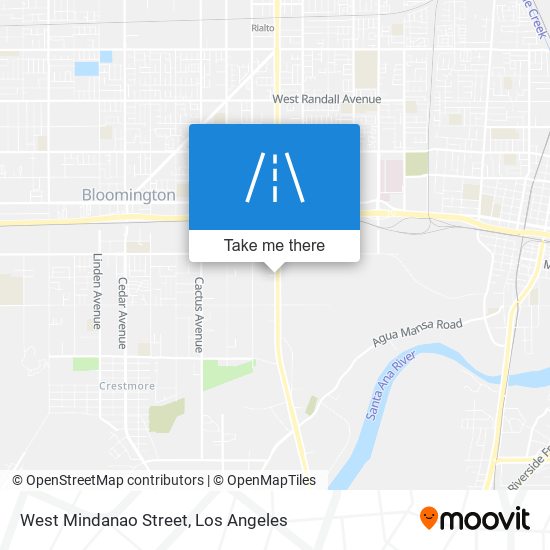 West Mindanao Street map