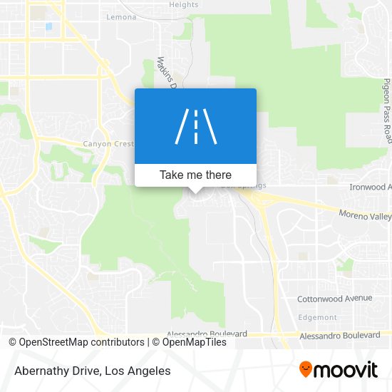 Abernathy Drive map