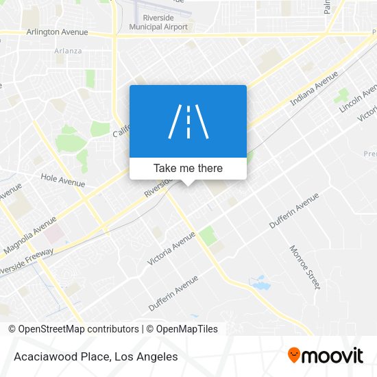 Acaciawood Place map