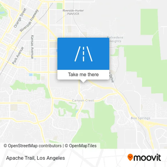 Mapa de Apache Trail