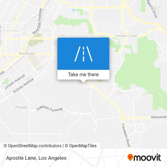 Mapa de Apostle Lane