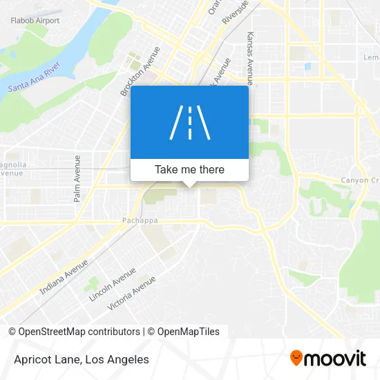 Mapa de Apricot Lane