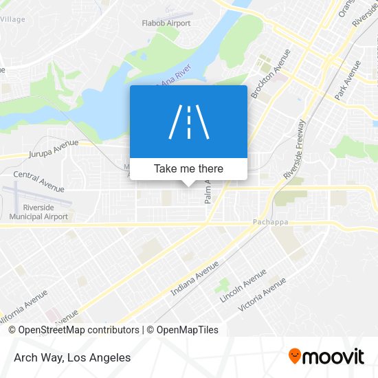 Mapa de Arch Way