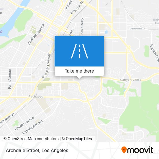 Archdale Street map