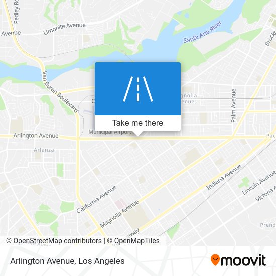 Arlington Avenue map